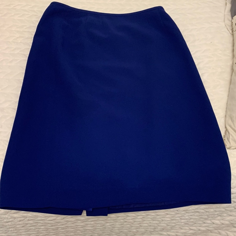 Evan Piccone Skirt- Royal Blue 4P (Water Stain)